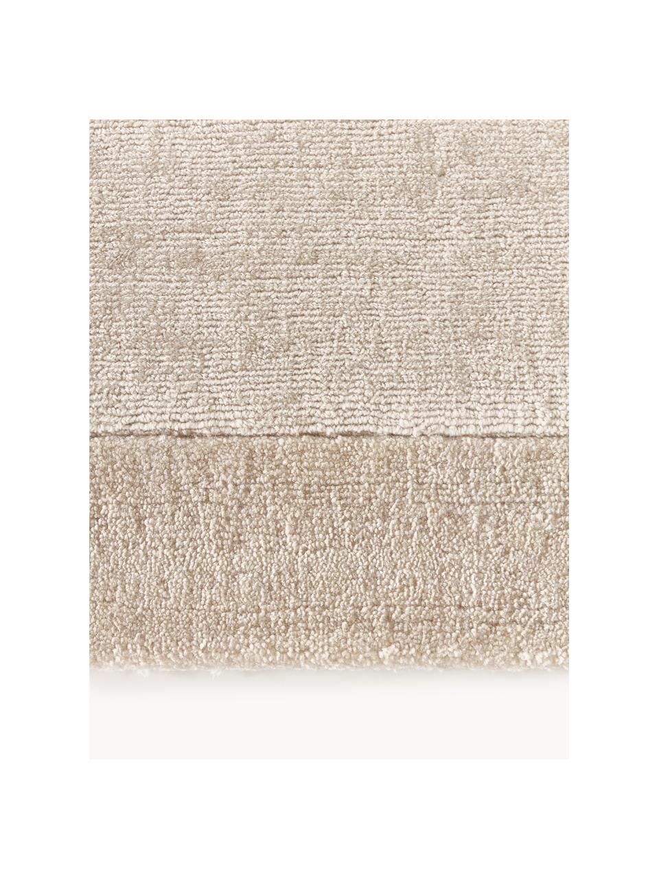 Tapis à poils courts Kari, 100 % polyester, certifié GRS, Beige, larg. 80 x long. 150 cm (taille XS)