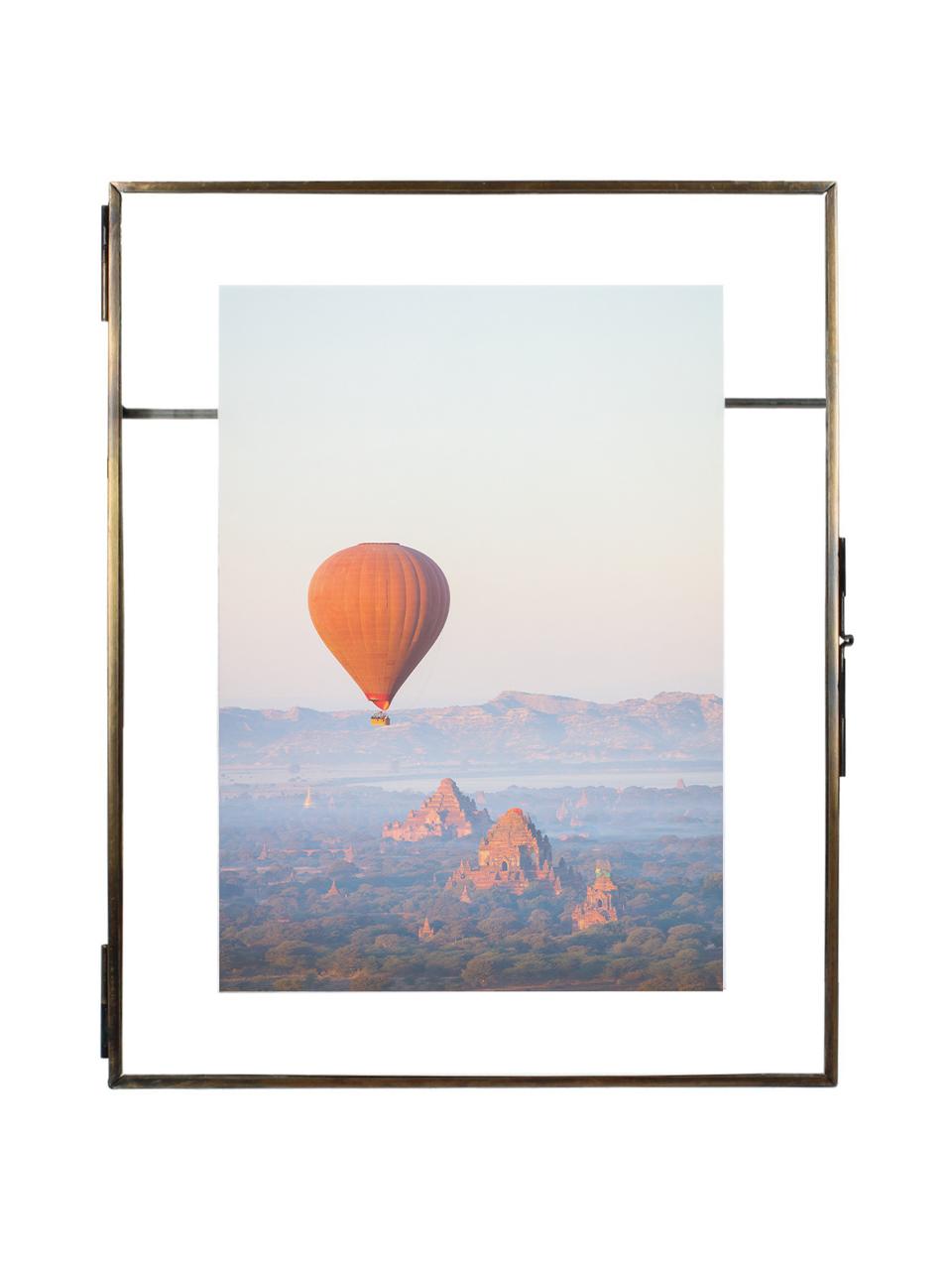 Portafoto da tavolo color bronzo Collector Wall, Cornice: ottone rivestito, Bronzo, 13 x 18 cm