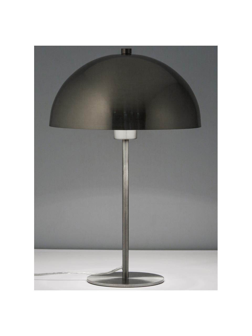 Lampada da tavolo Matilda, Paralume: metallo nichelato, Base della lampada: metallo nichelato, Cromato, Ø 29 x Alt. 45 cm