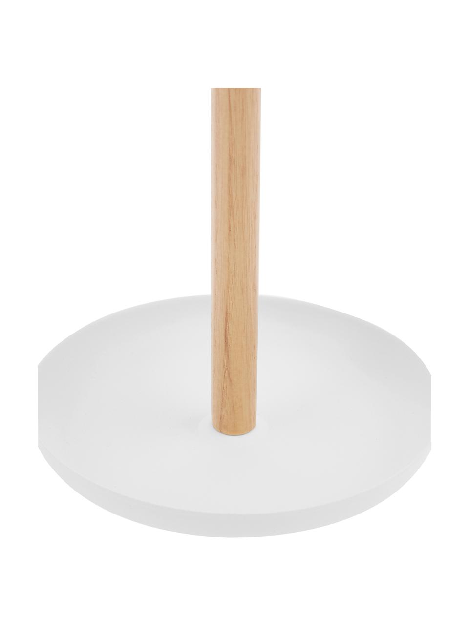 Portagioie Tosca, Asta: legno, Bianco, marrone, Larg. 13 x Alt. 36 cm