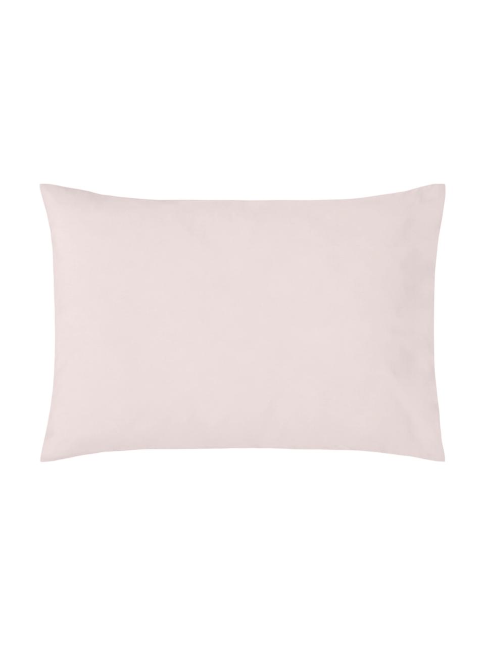 Taies d'oreiller 50x70 percale Elsie, 2 pièces, Rose pâle, larg. 50 x long. 70 cm