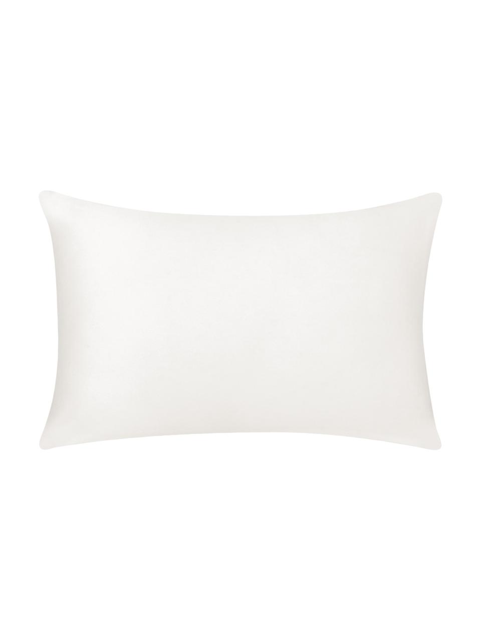 Federa arredo in cotone bianco Mads, 100% cotone, Bianco crema, Larg. 30 x Lung. 50 cm