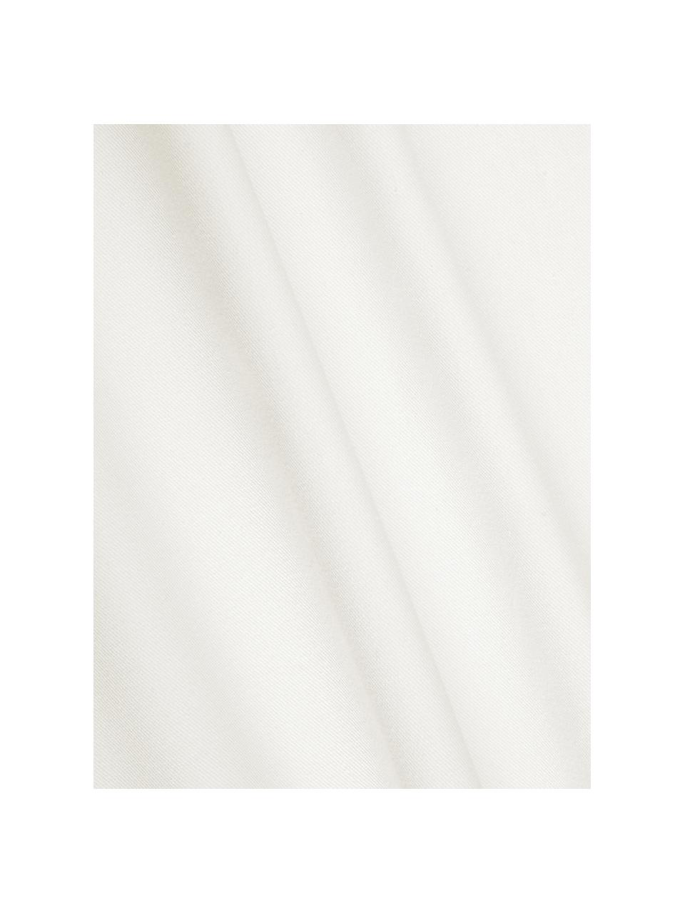 Housse de coussin rectangulaire coton blanc Mads, Blanc crème