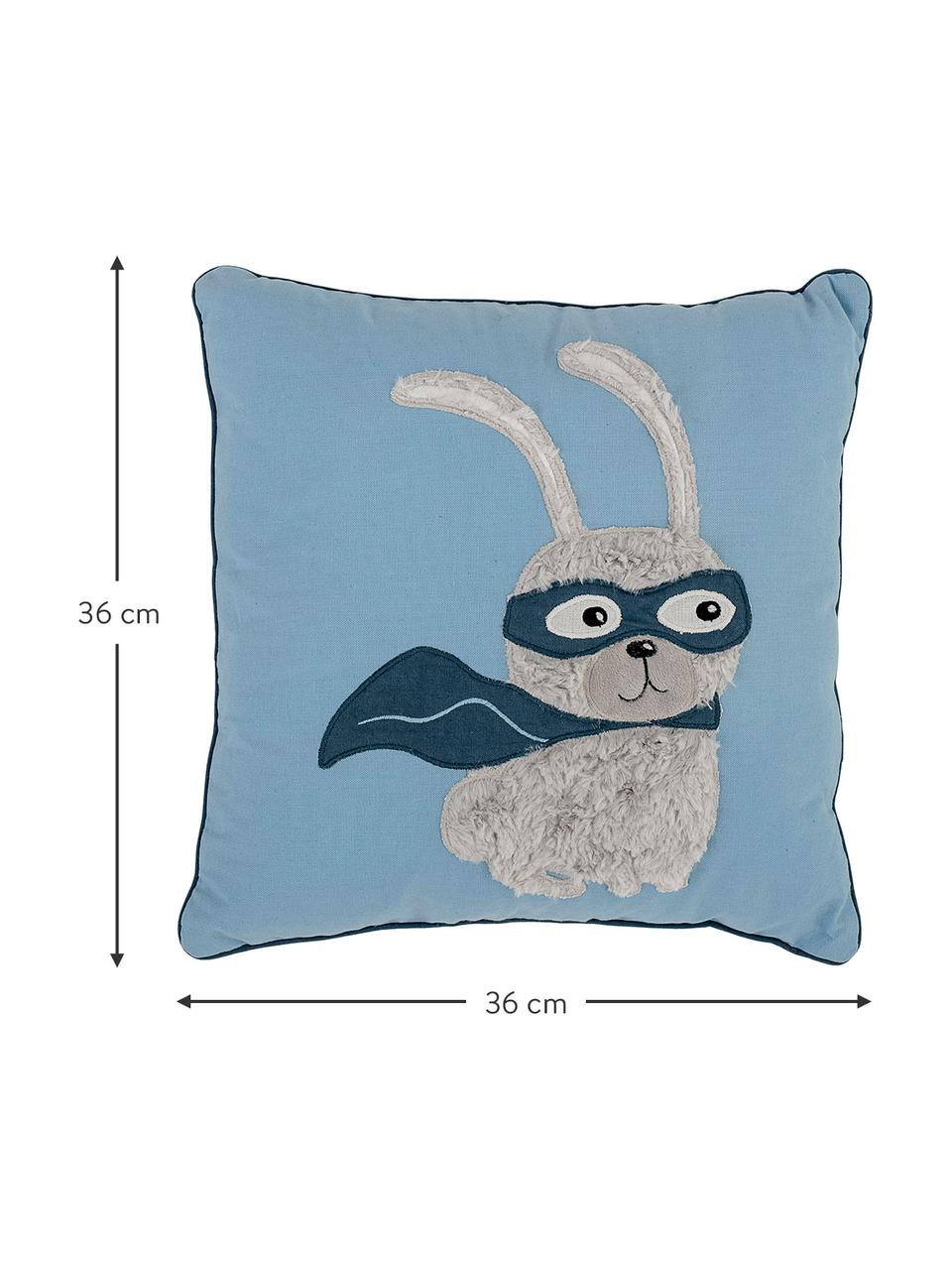 Coussin Hero, Bleu