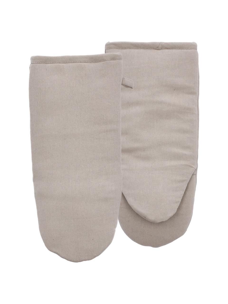 Kuchyňské chňapky Soft, 2 ks, 100 % bavlna, Béžová, Š 19 cm, D 36 cm