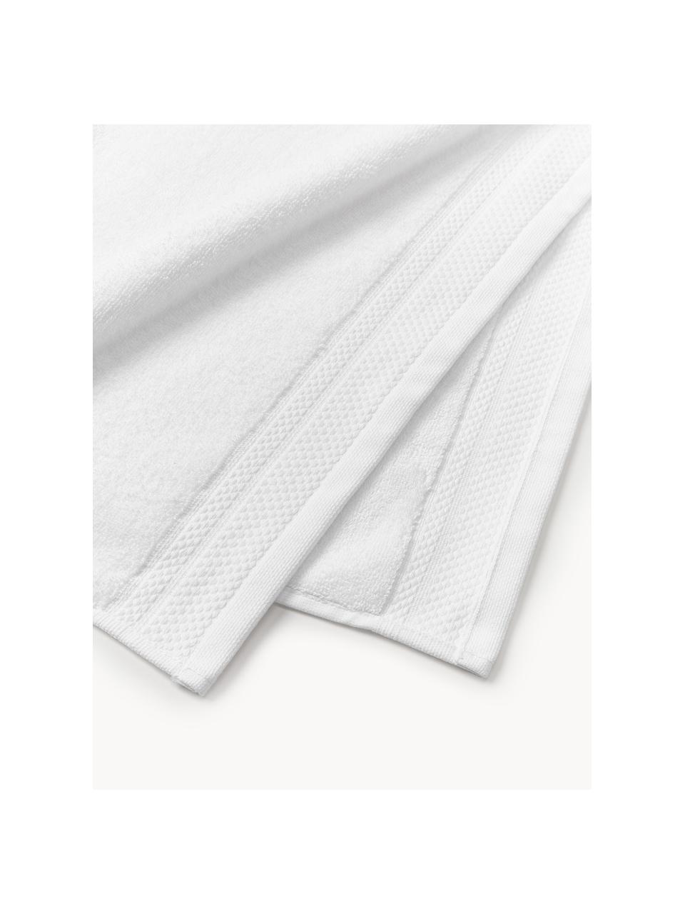 Serviette de toilette en coton bio Premium, tailles variées, 100 % coton bio, certifié GOTS
Qualité supérieure 600 g/m²

Le matériau est certifié STANDARD 100 OEKO-TEX®, IS025 189577, OETI, Blanc, larg. 50 x long. 100 cm, 2 pièces