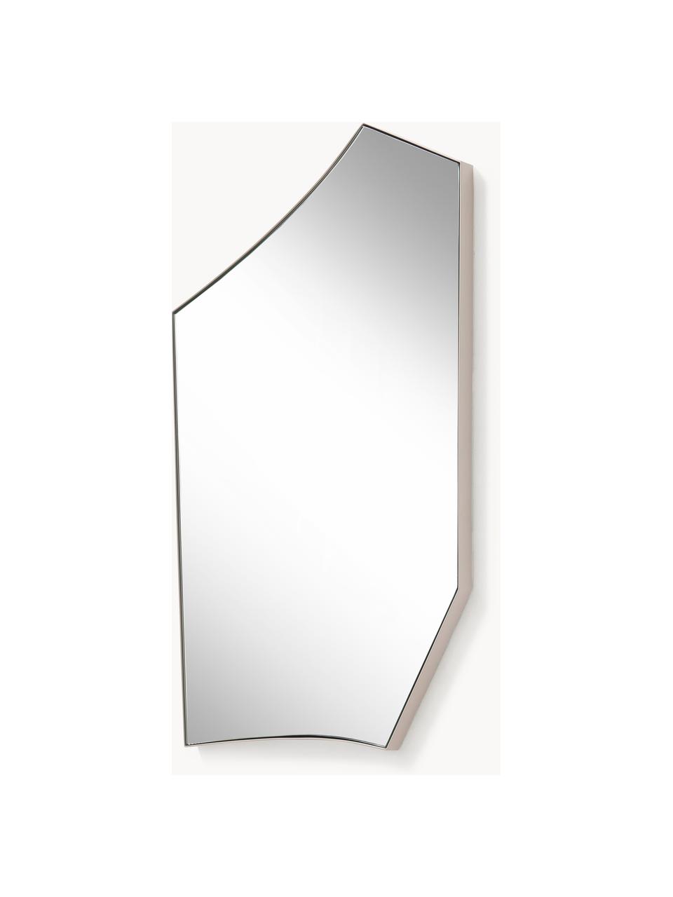 Specchio da parete Shia, Retro: pannello di fibra a media, Bianco latte, Larg. 50 x Alt. 70 cm