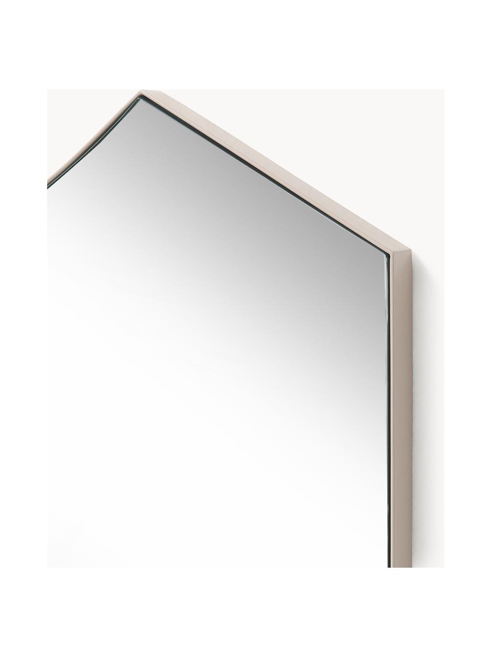 Nástěnné zrcadlo Liv, Tlumeně bílá, Š 50 cm, V 70 cm