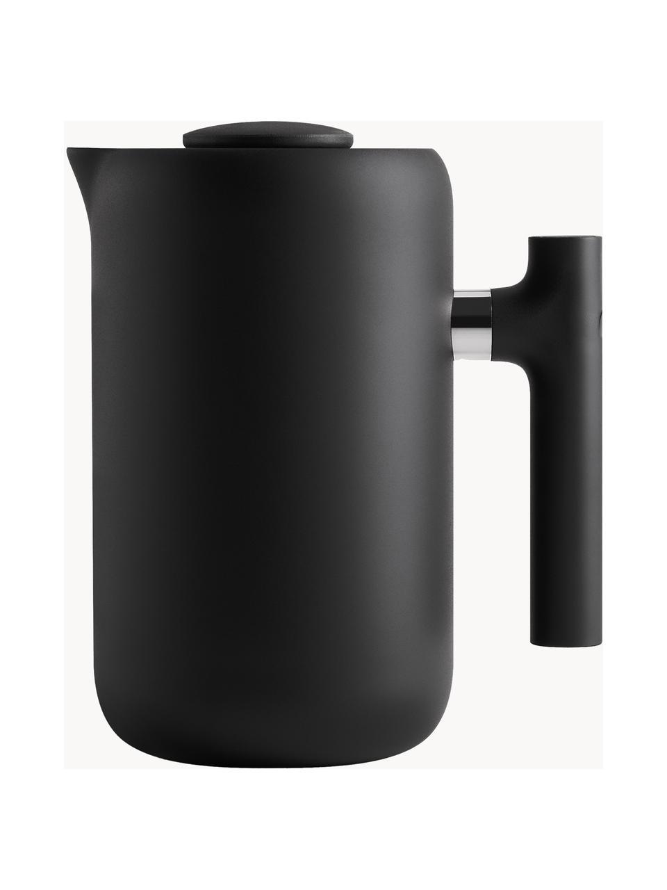 French Press Kaffeebereiter Clara, Schwarz, matt, B 17 x H 20 cm