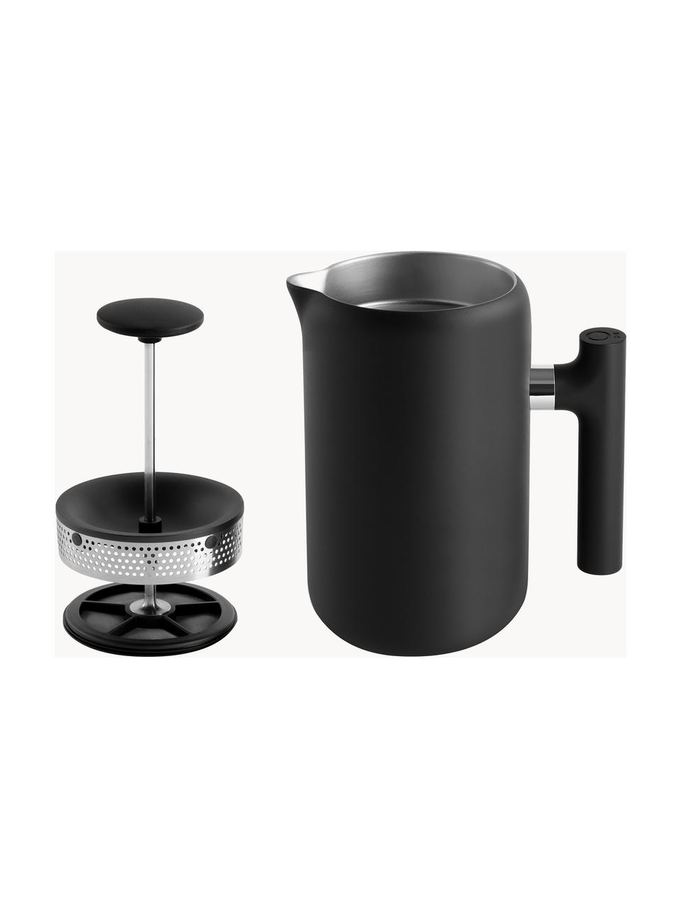 Cafetière Clara, Noir, mat, larg. 17 x haut. 20 cm