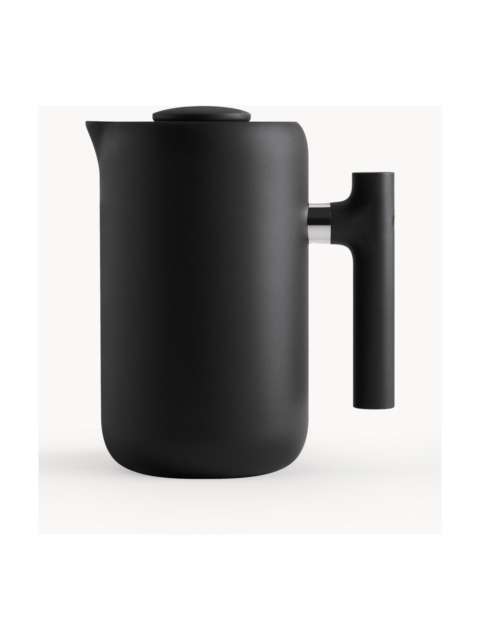 French press konvice na kávu Clara, Matná černá, Š 17 cm, V 20 cm