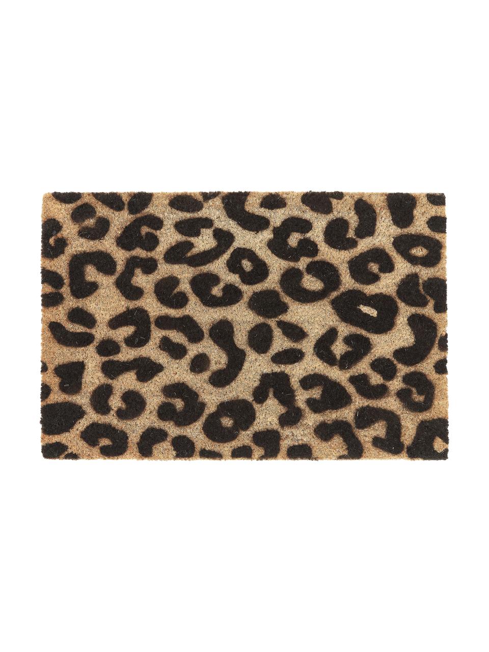 Leoparden Fell Optik Fußmatte Fußabtreter Schmutzmatte Fußabstreifer Türvorleger 