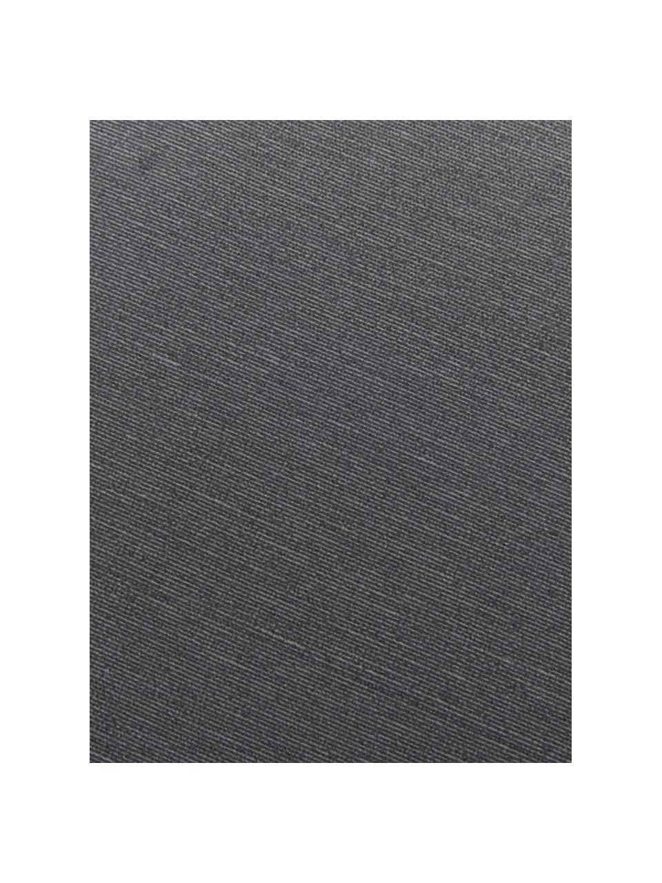 Cojín de banco Panama, Tapizado: 50% algodón, 45% poliéste, Interior: tela sin tejer, Gris oscuro, An 48 x L 120 cm