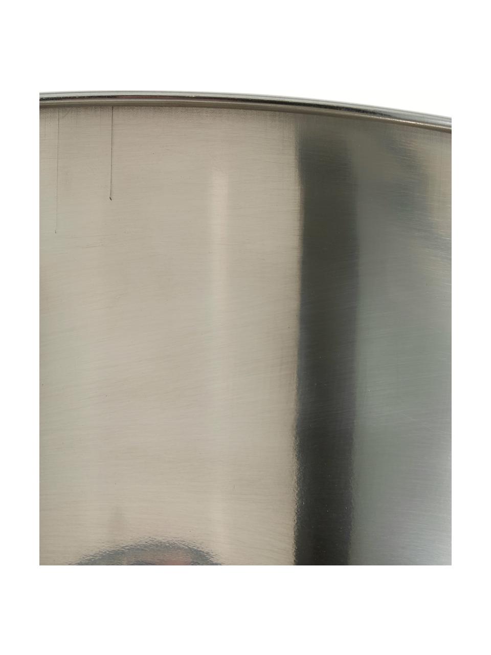Schaal Master Class van edelstaal, verschillende formaten, Messingkleurig, zilverkleurig, Ø 24 x H 14 cm