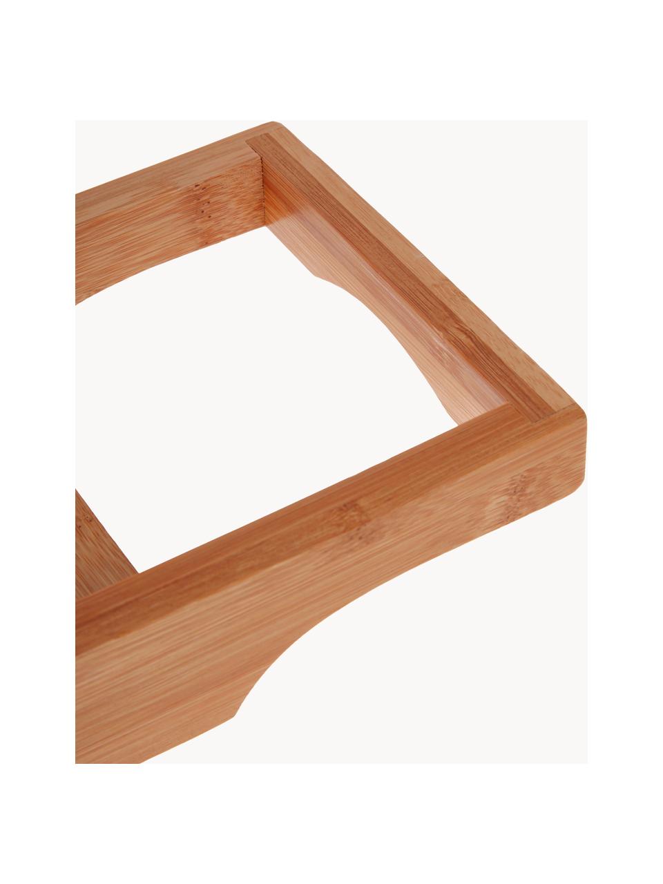 ZYFAB Lusso bambù Vassoio per Vasca da Bagno,Colore Noce Legno Tavolo per  Vasca Tavolo Antiscivolo Grande Supporto per Vasca Mensola per Vasca,Marrone,80  * 30 * 5cm : : Casa e cucina