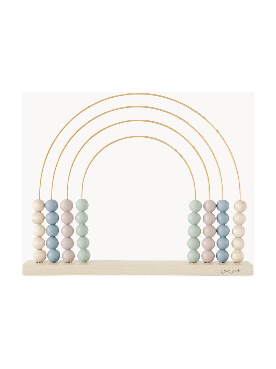 Abakus Rainbow aus Eichenholz, Eichenholz, beschichtet
Metall, lackiert, Bunt, B 36 x H 29 cm