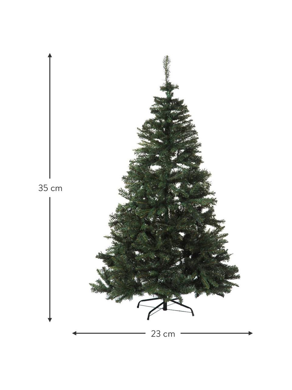 Árbol de Navidad artificial, Estructura de hierro
Ramas de PVC, Verde, L 180 cm
