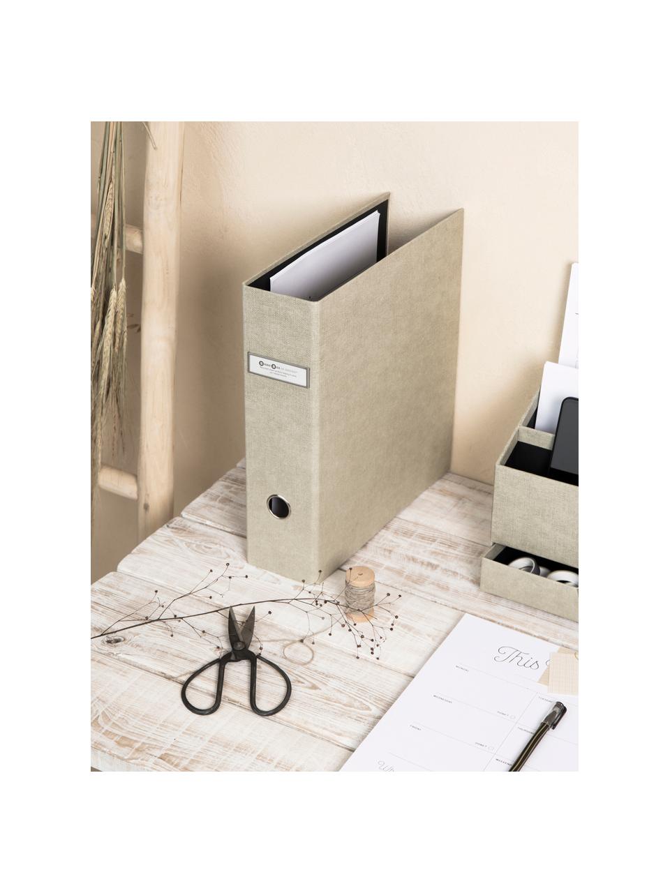 Archivador Archie, Beige claro, An 29 x Al 32 cm