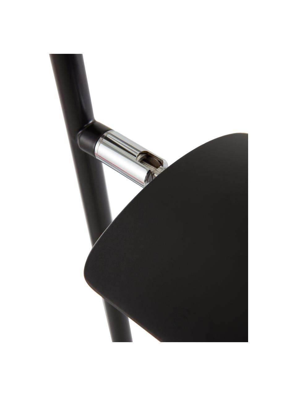 Stmívatelná stolní LED lampa Veneta, Černá, Š 21 cm, V 46 cm