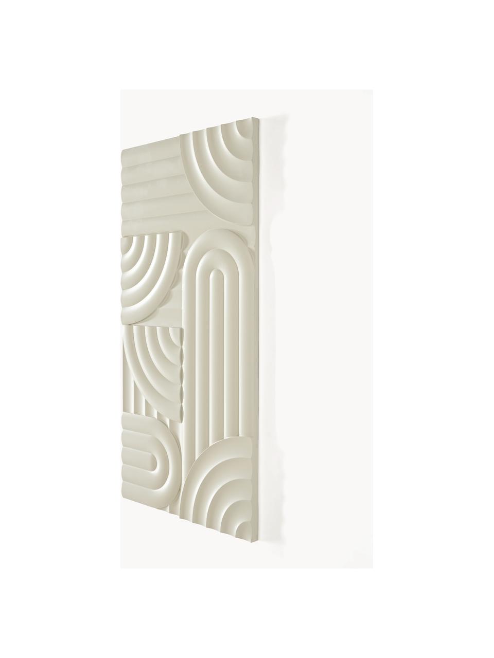 Nástěnná dekorace Massimo, Dřevovláknitá deska střední hustoty (MDF), Dřevo, Š 120 cm, V 60 cm