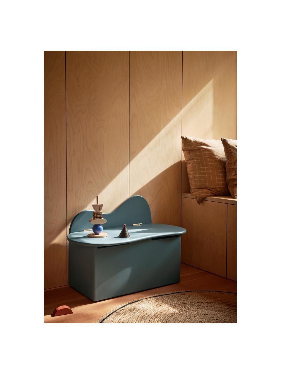 Banc en bois avec rangement pour enfant Slope, MDF laqué

Ce produit est fabriqué à partir de bois certifié FSC® issu d'une exploitation durable, Gris-bleu, larg. 75 x prof. 38 cm