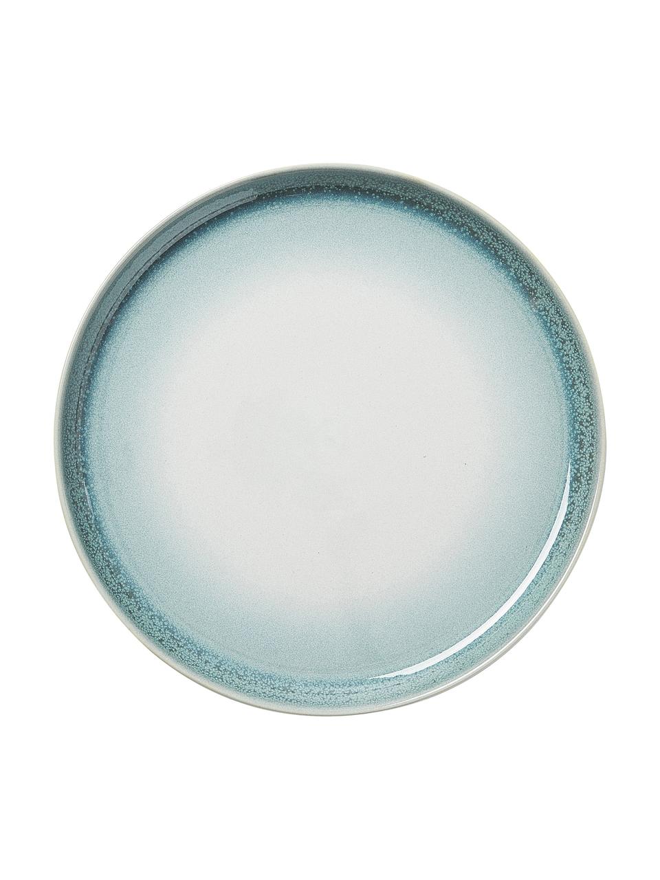 Súprava tanierov Havana, 4 osoby (12 dielov), Kamenina, glazúrovaná, Odtiene modrej, 4 osôb (12 dielov)