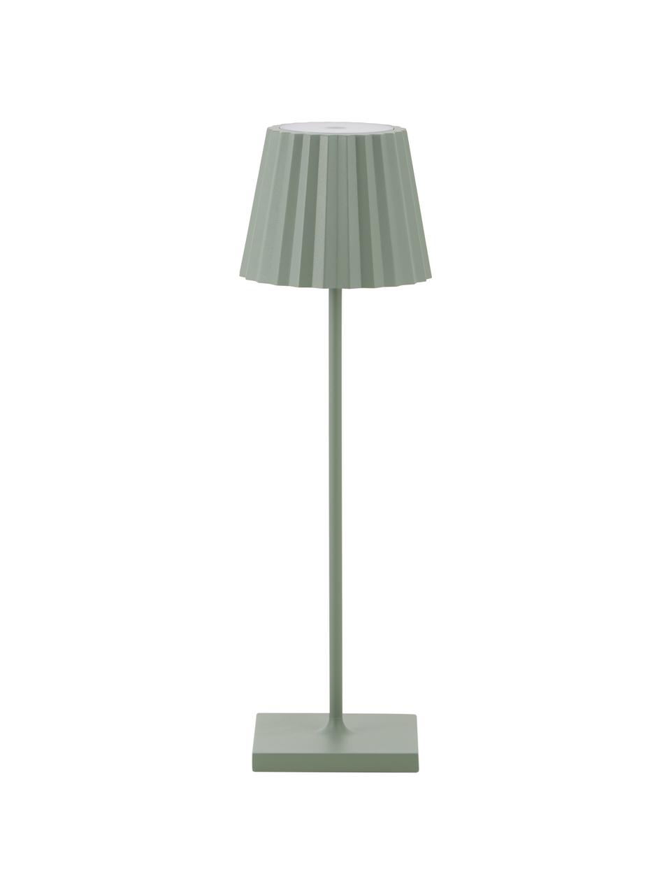 Lampe d'extérieur LED mobile intensité variable Trellia, Vert, Ø 15 x haut. 38 cm