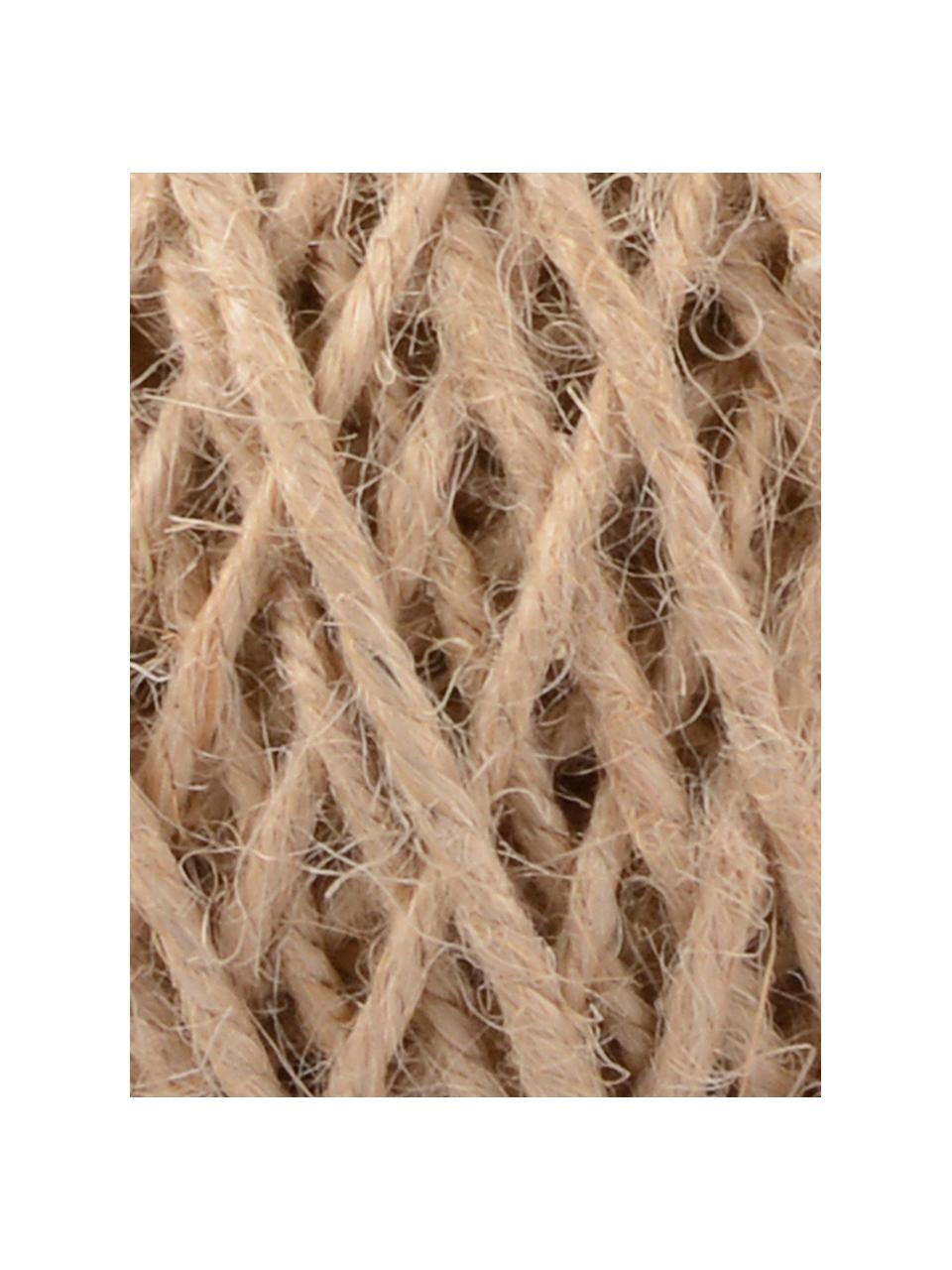 Geschenkschnur Twin, Jute, Beige, Ø 8 cm