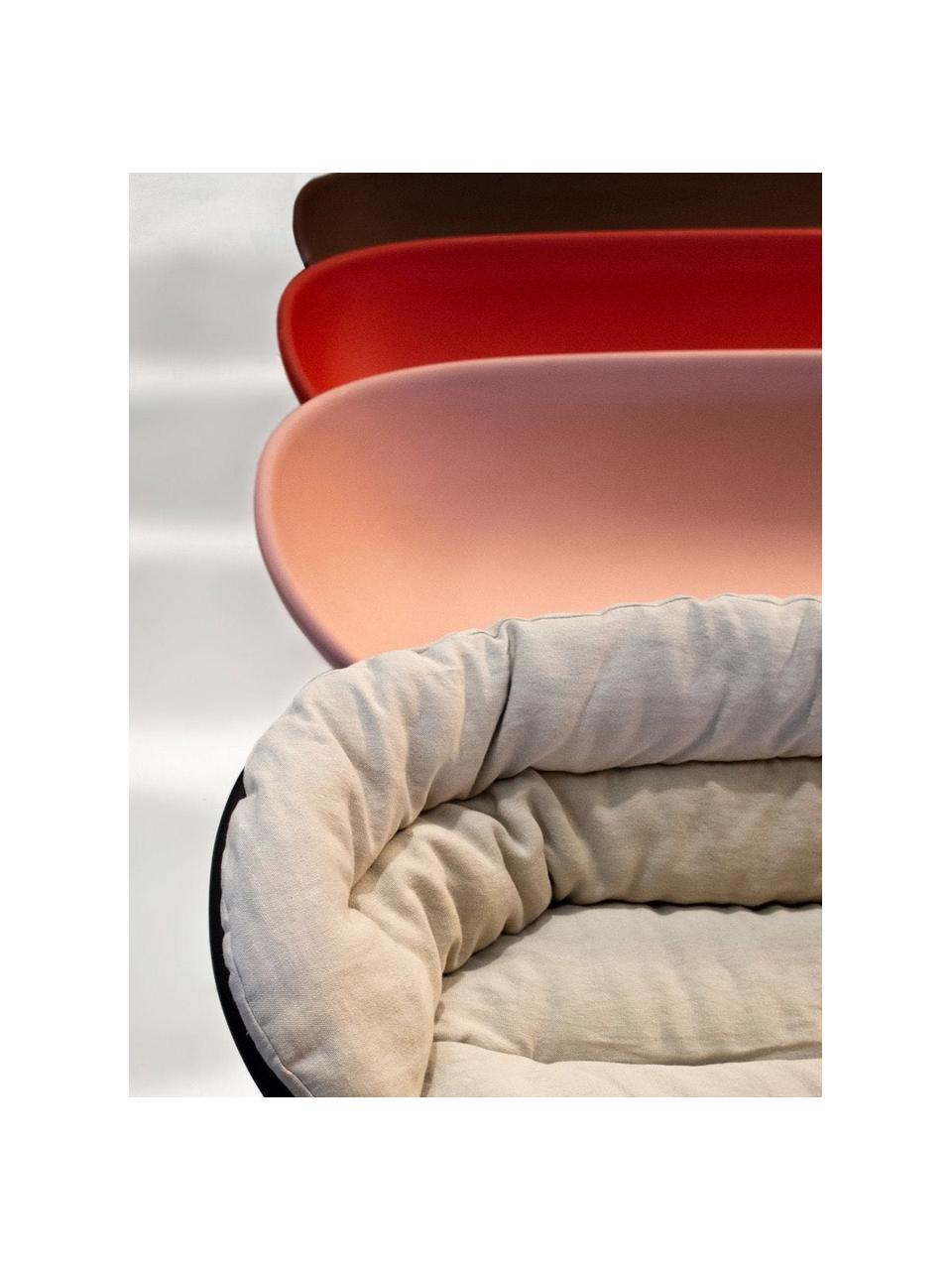 Kunststoff-Sofa Roly Poly (2-Sitzer), Kunststoff, Altrosa, B 175 x T 62 cm