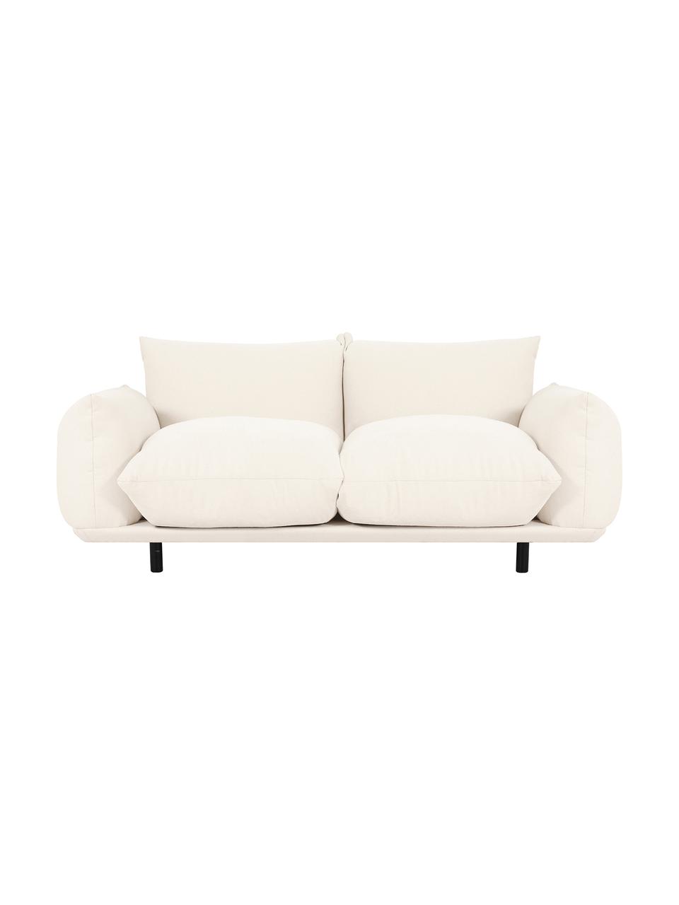 Sofa Saga (2-Sitzer), Bezug: 100% Polyester 35.000 Sch, Gestell: Massives Birkenholz, Webstoff Beige, B 170 x T 103 cm