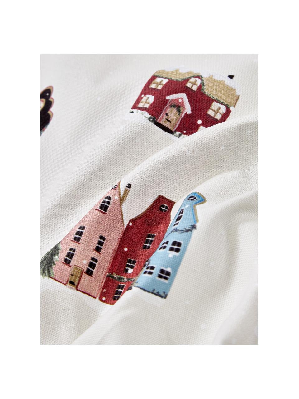 Obojstranná obliečka na vankúš so zimným motívom Homecoming, 100 % bavlna, Viacfarebná, Š 45 x D 45 cm