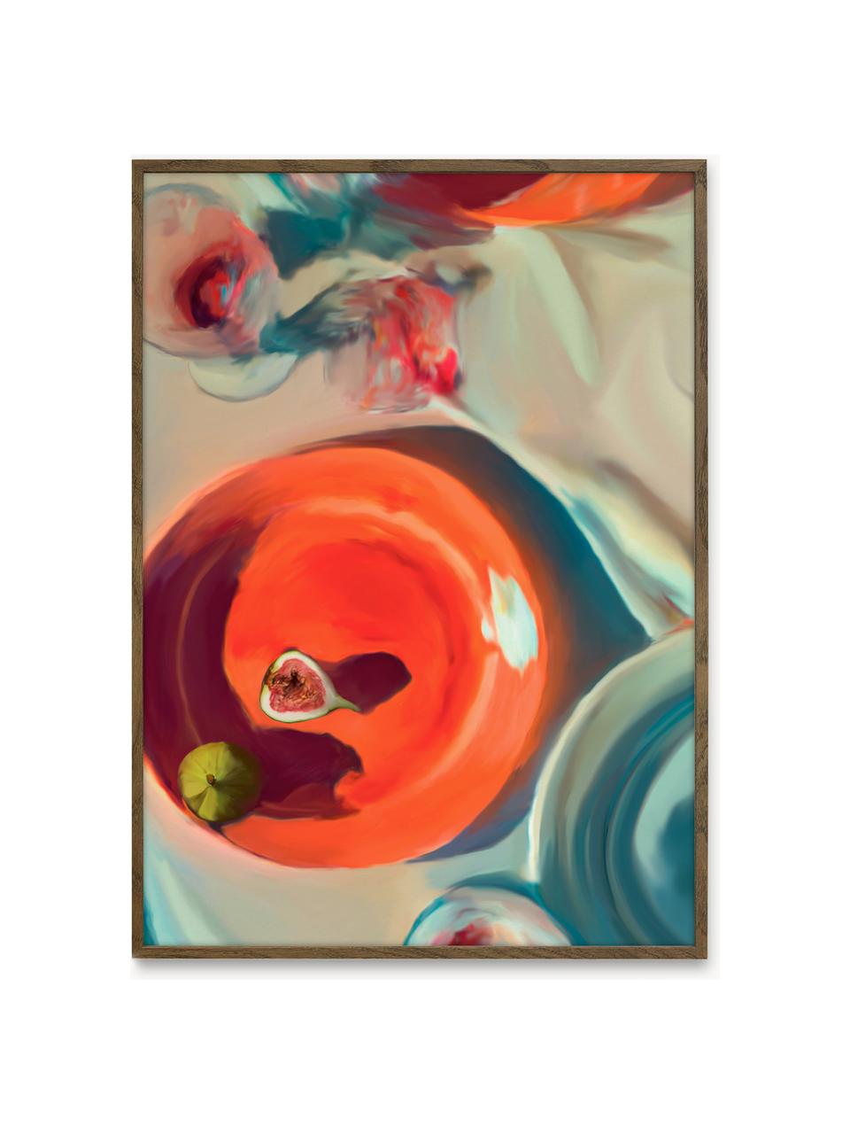 Poster Fine Dinning, 210 g de papier mat de la marque Hahnemühle, impression numérique avec 10 couleurs résistantes aux UV

Ce produit est fabriqué à partir de bois certifié FSC® issu d'une exploitation durable, Rouge corail, grège, bleu, larg. 70 x haut. 100 cm