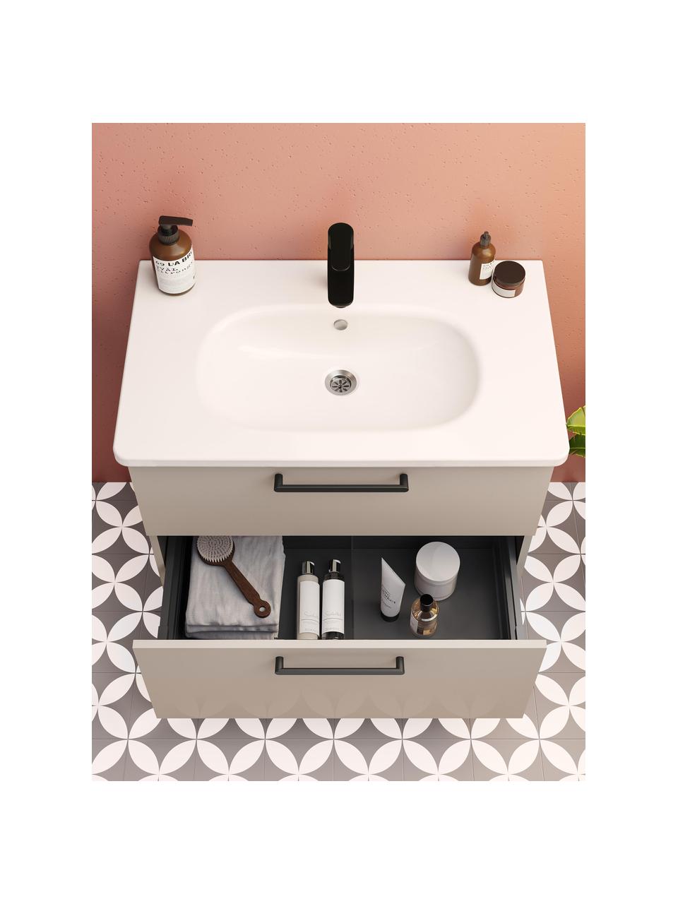 Mueble bajo lavabo Orna, Greige, An 60 x Al 67 cm