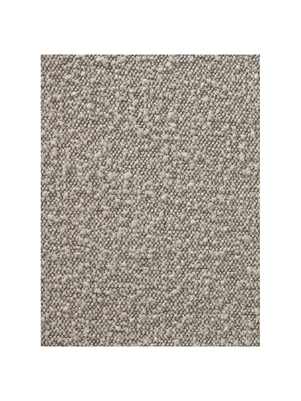 Beukenhouten wieg Adara met schapenvacht in grijs, Frame: massief beukenhout, Bekleding: schapenvacht, Grijs, lichtbruin, 80 x 69 cm