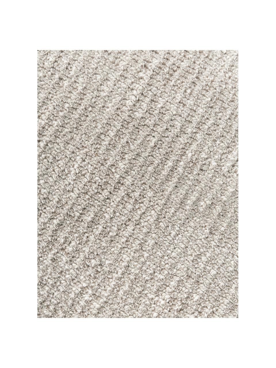 Handgewebter Kurzflor-Teppich Ainsley, 60 % Polyester, GRS-zertifiziert
40 % Wolle, Hellgrau, B 80 x L 150 cm (Grösse XS)