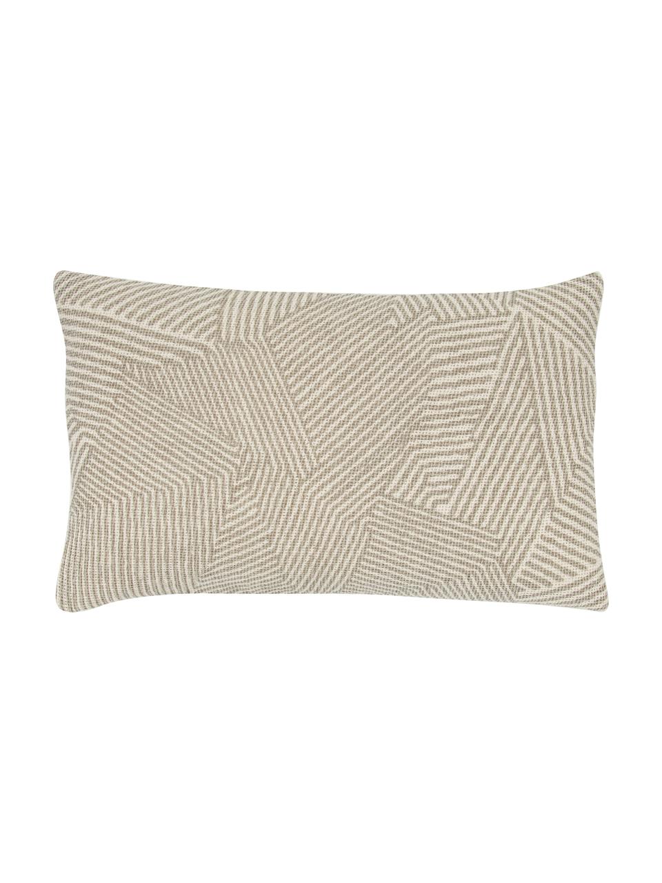 Poszewka na poduszkę Nadia, 100% bawełna, Kremowobiały, beżowy, S 30 x D 50 cm
