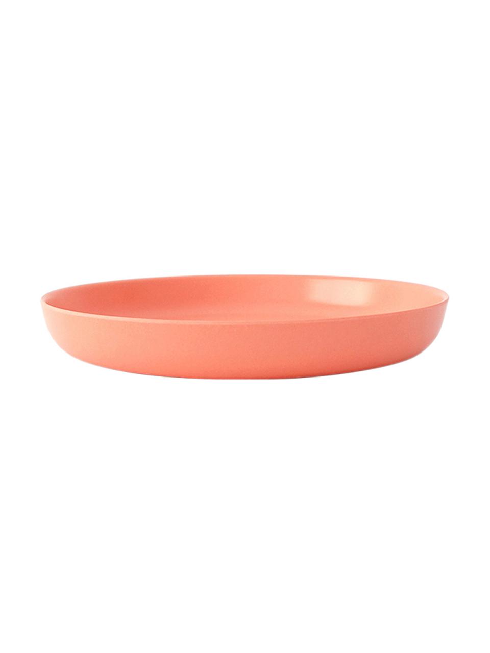 Piatto da colazione in bambù Bambino 2 pz, Fibra di bambù, melamina, adatto per alimenti
Senza BPA, PVC e ftalati, Rosso corallo, Ø 18 x Alt. 3 cm