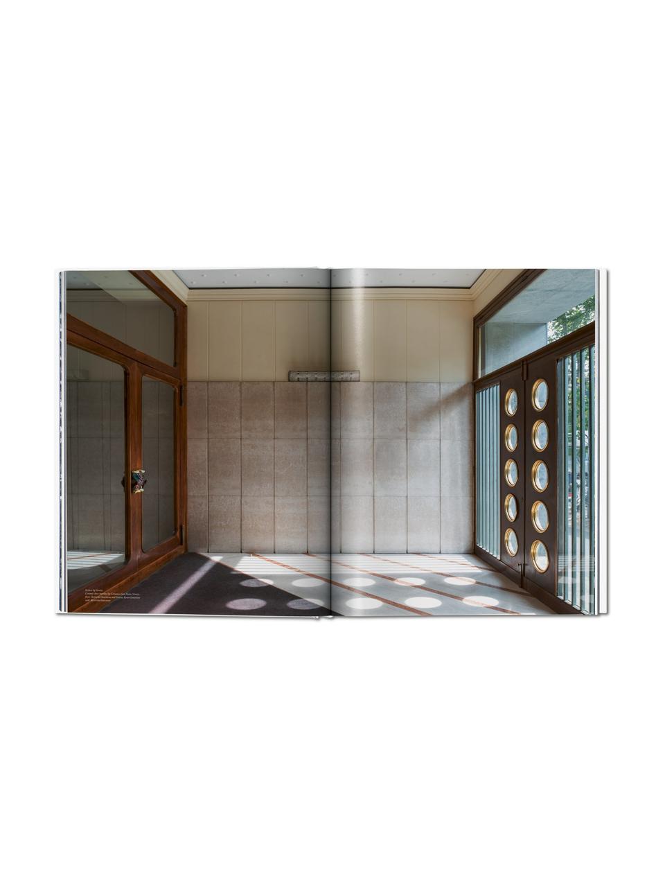 Ilustrovaná kniha Entryways of Milan, Papier, tvrdá väzba, Biela, viacfarebná, Š 26 x D 34 cm