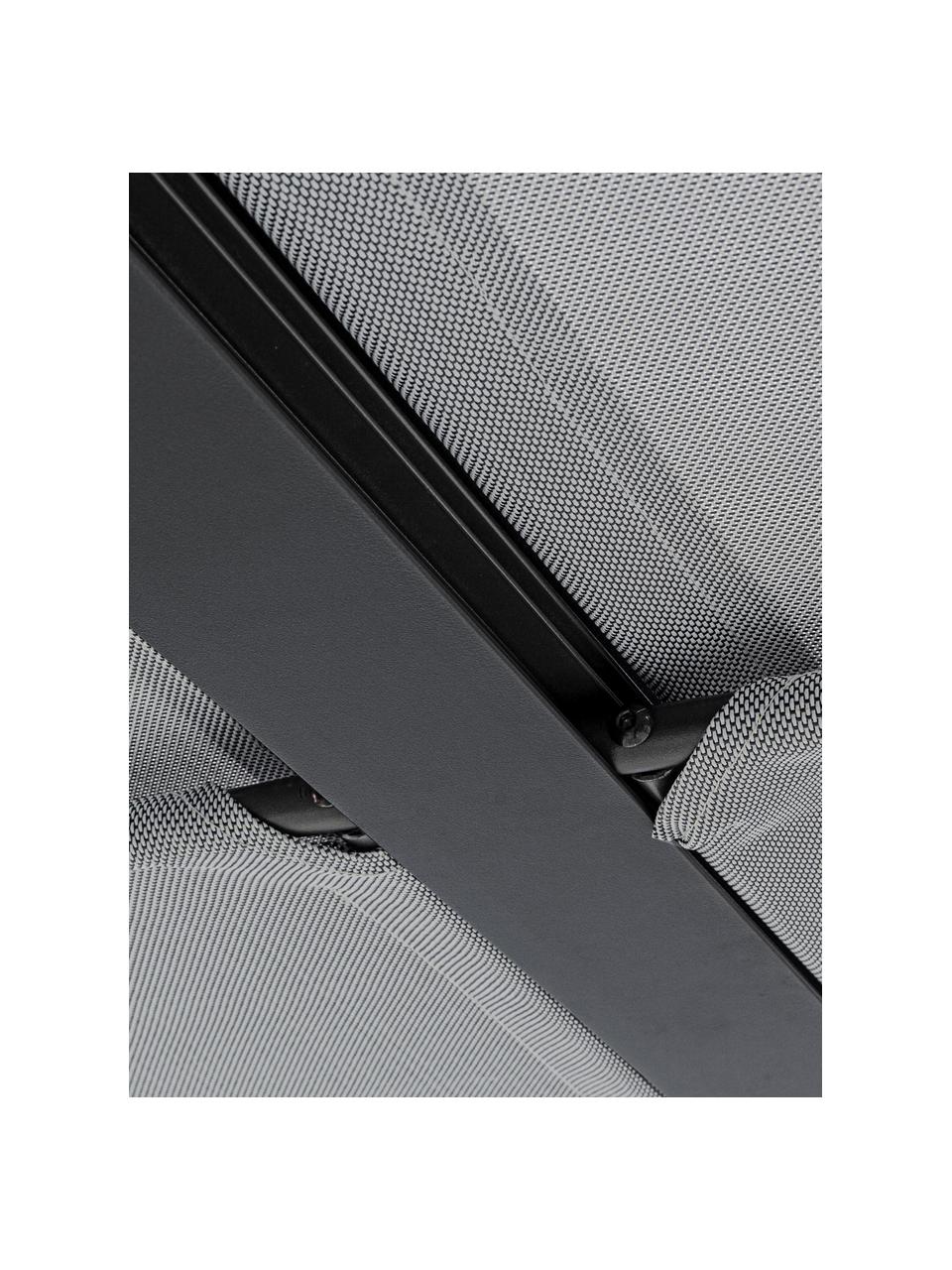 Toldo con techo corredizo Noah, Estructura: aluminio con pintura en p, Gris oscuro, An 360 x Al 210 cm