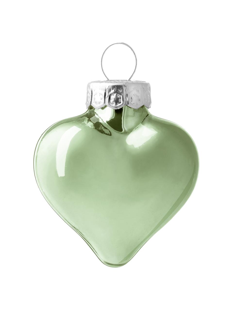 Boules de Noël Evergreen, 12 pièces, Vert sauge, larg. 5 x haut. 4 cm