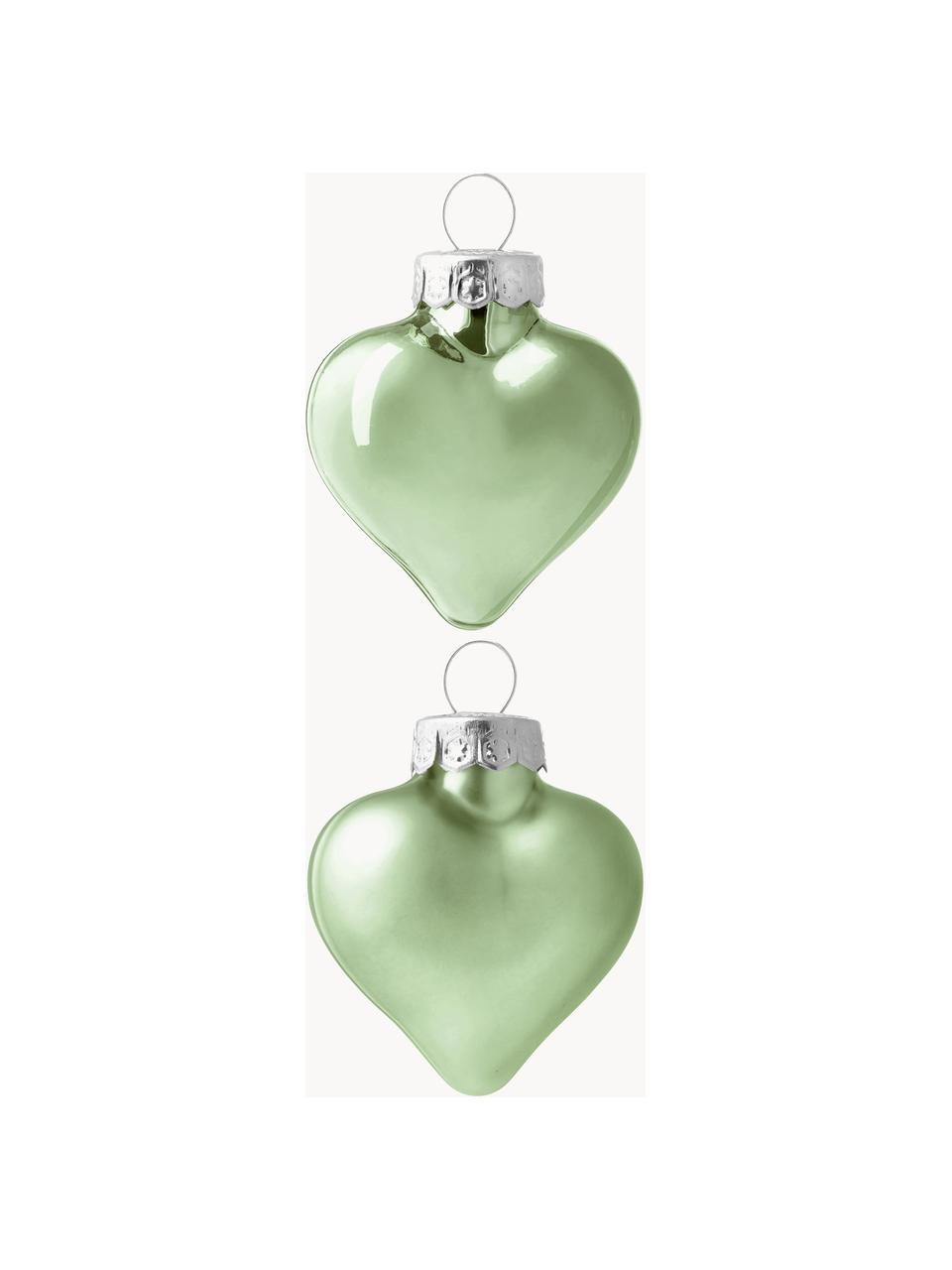 Boules de Noël Evergreen, 12 pièces, Vert sauge, larg. 5 x haut. 4 cm