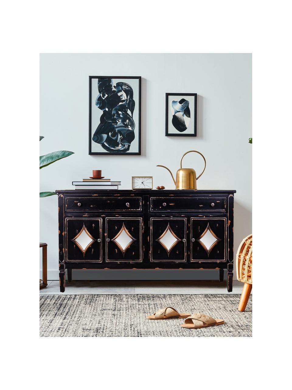 Credenza in legno di abete