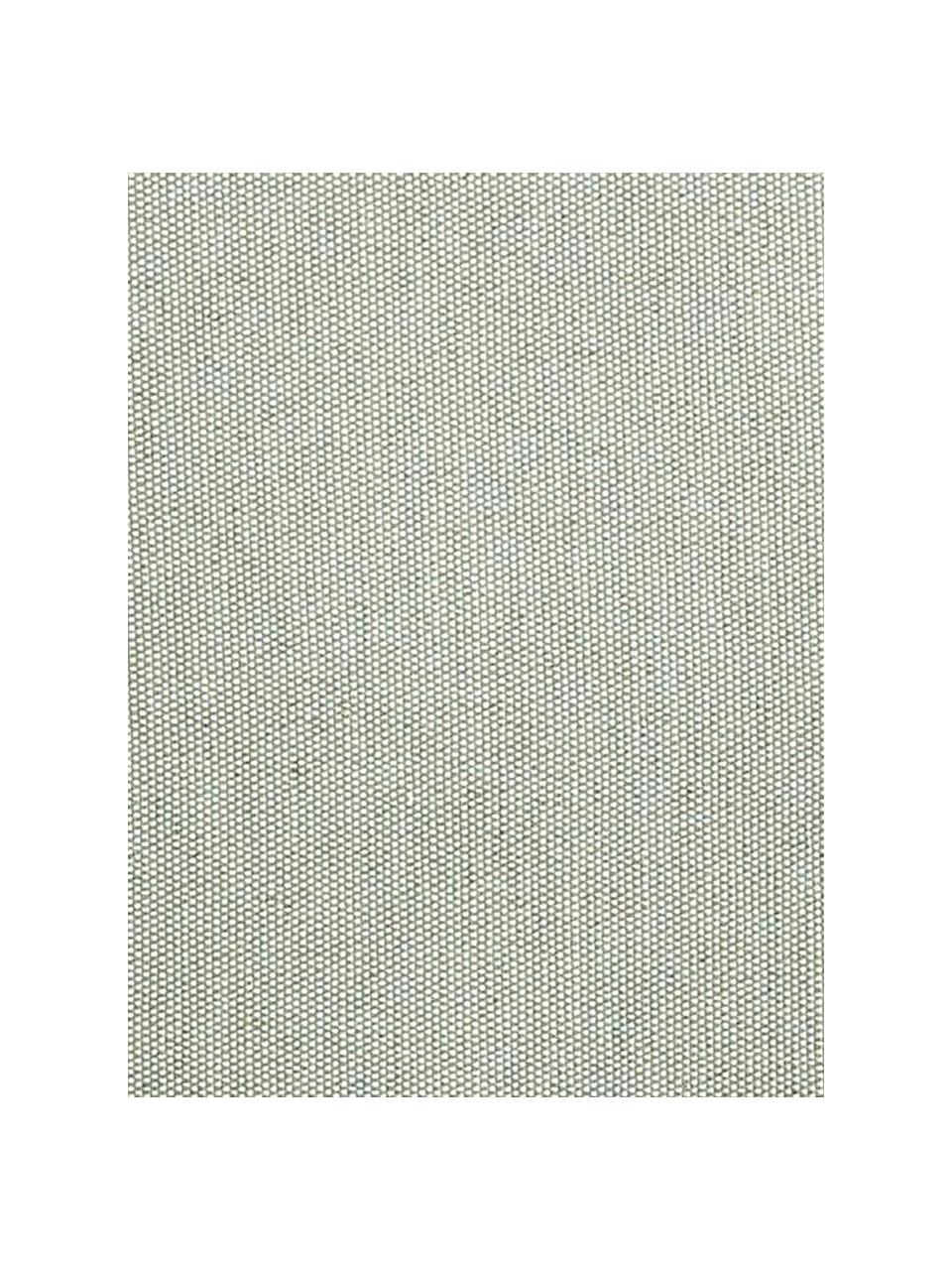 Copertura divano angolare Levante, 65% cotone, 35% poliestere, Verde grigio, Larg. 150 x Lung. 290 cm, chaise-longue a destra