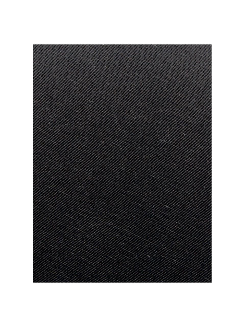 Einfarbige Bankauflage Panama in Schwarz, 50% Baumwolle, 45% Polyester,
5% andere Fasern, Schwarz, 48 x 120 cm