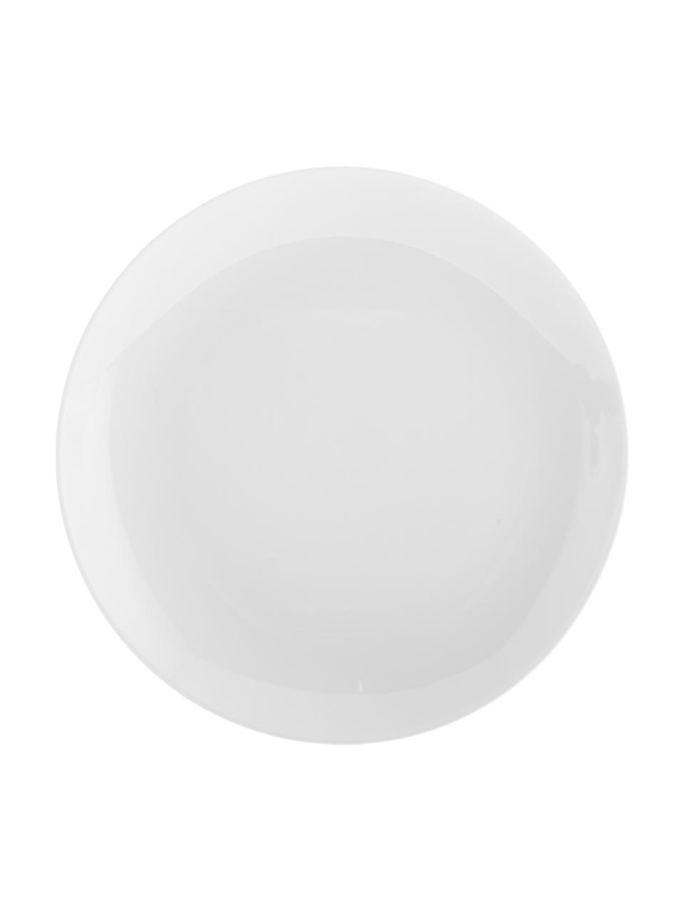 Assiettes à dessert en porcelaine Delight Modern, 2 pièces, Porcelaine, Blanc, Ø 20 cm