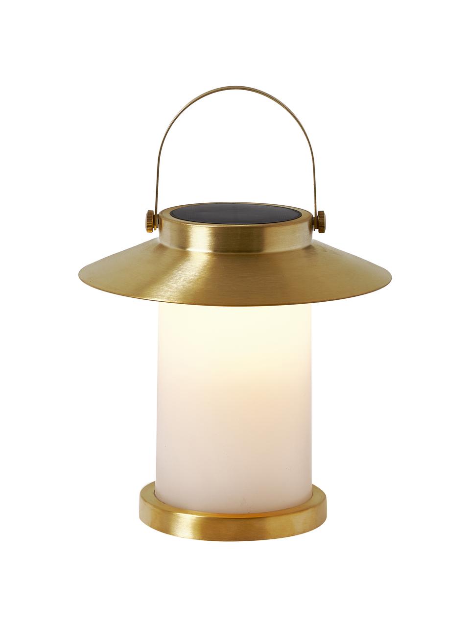 Přenosná stmívatelná venkovní stolní lampa, Zlatá, Ø 23 cm, V 22 cm