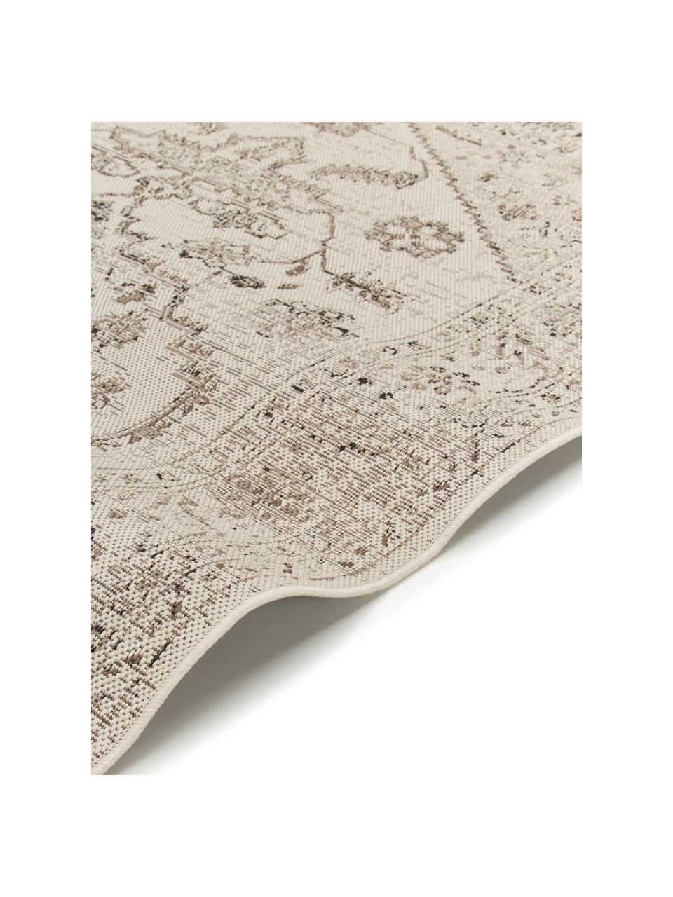 In- & Outdoor-Teppich Navarino, 100% Polypropylen, Beigetöne, gemustert, B 80 x L 150 cm (Größe XS)