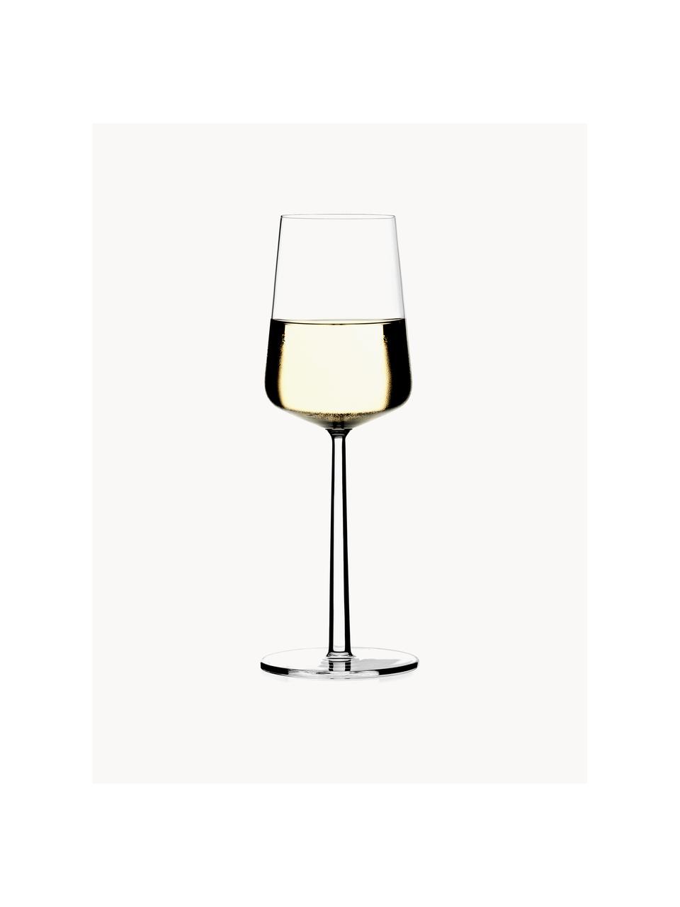 Copas de vino blanco Essence, 2 uds., Vidrio, Transparente, Ø 8 x Al 25 cm