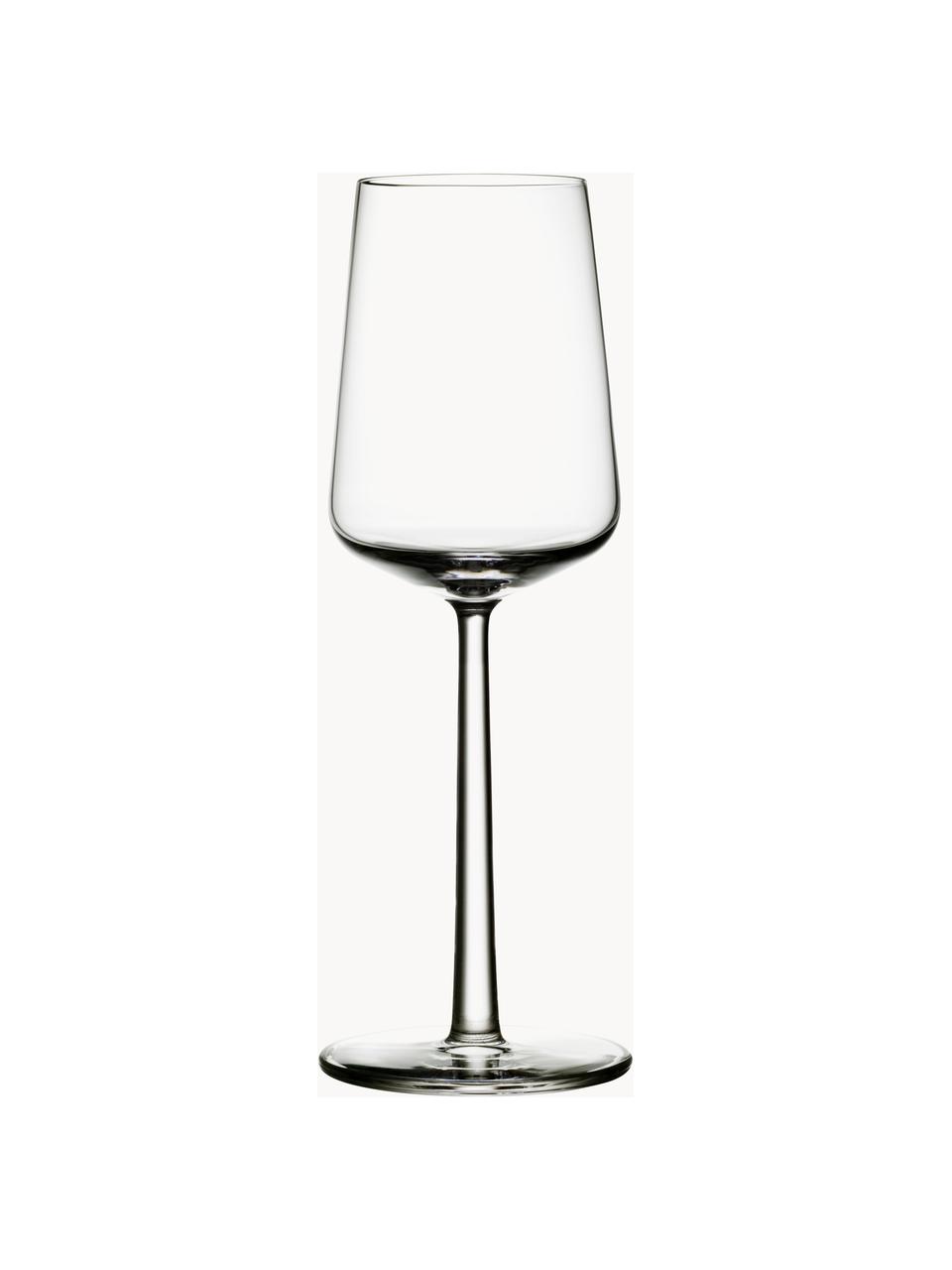 Kieliszek do białego wina Essence, 2 szt., Szkło, Transparentny, Ø 6 x W 23 cm, 330 ml