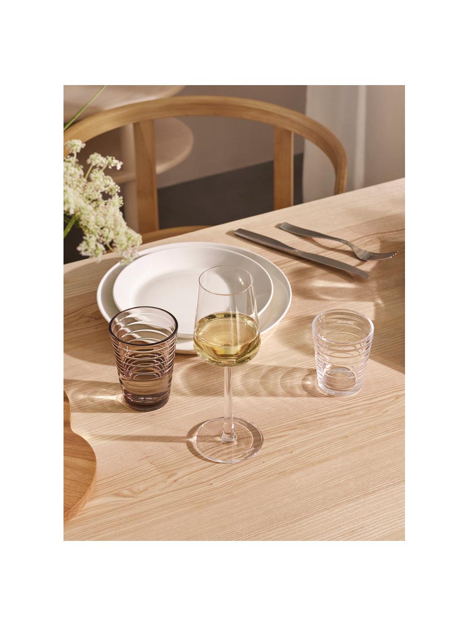 Verres à vin blanc Essence, 2 pièces, Verre, Transparent, Ø 6 x haut. 23 cm, 330 ml